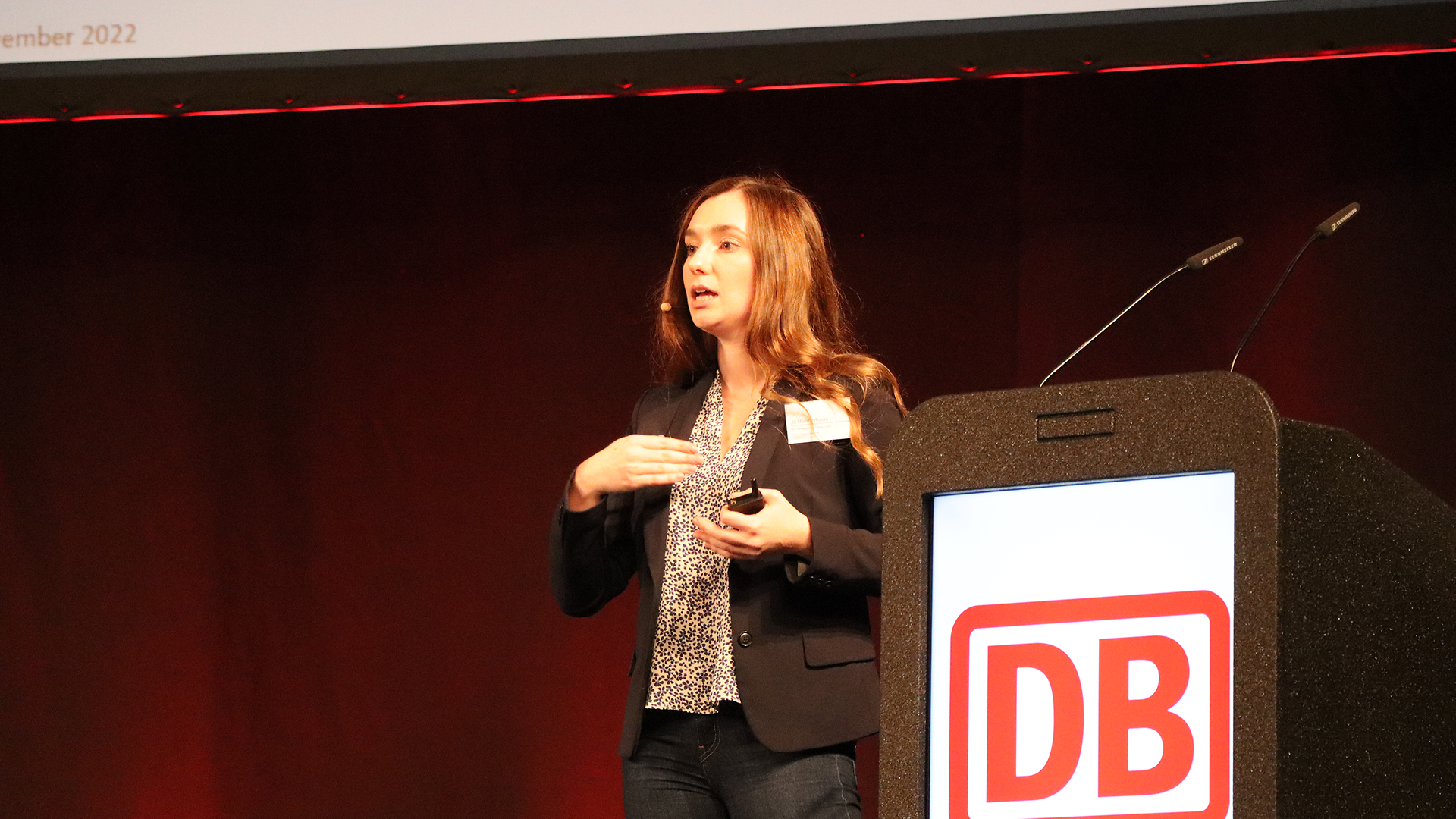Jil Höhnerhaus, Leiterin Technologie- & Innovationsmanagement DB Fahrzeuginstandhaltung